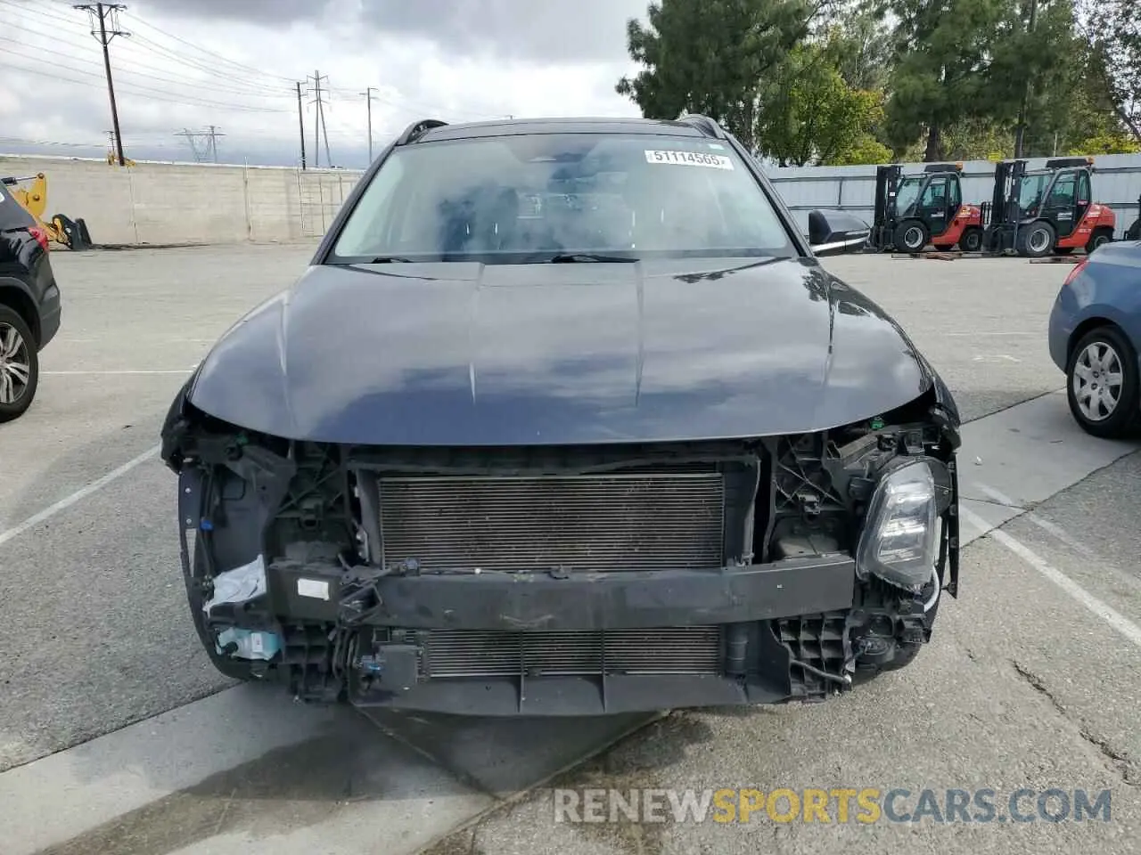 5 Photograph of a damaged car 5NMJE3AE0NH113231 HYUNDAI TUCSON 2022