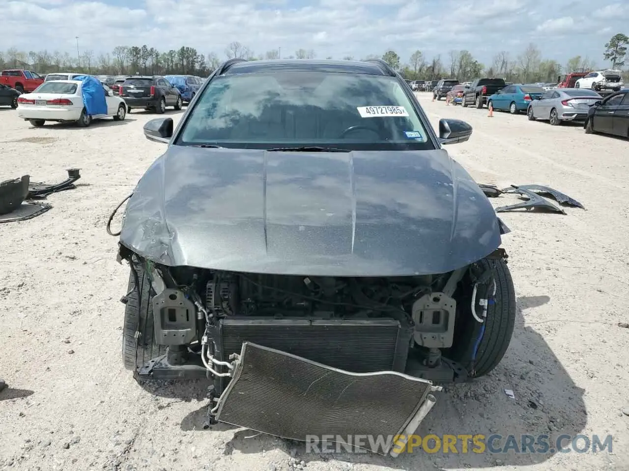 5 Photograph of a damaged car 5NMJE3AE1NH050091 HYUNDAI TUCSON 2022