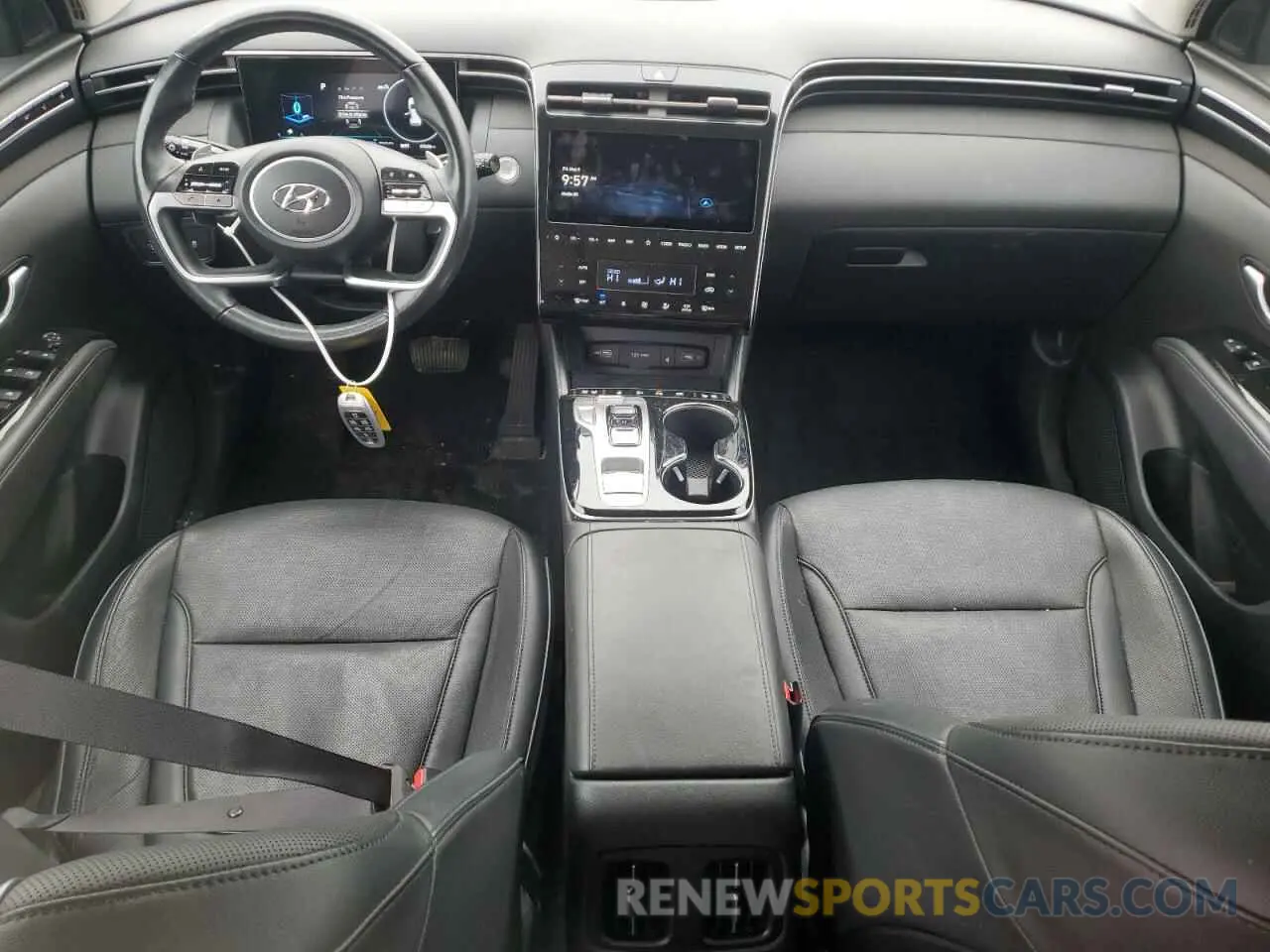 8 Photograph of a damaged car 5NMJE3AE1NH081583 HYUNDAI TUCSON 2022