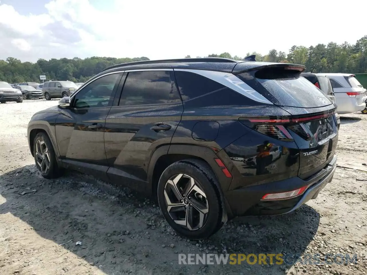 2 Photograph of a damaged car 5NMJE3AE1NH082989 HYUNDAI TUCSON 2022