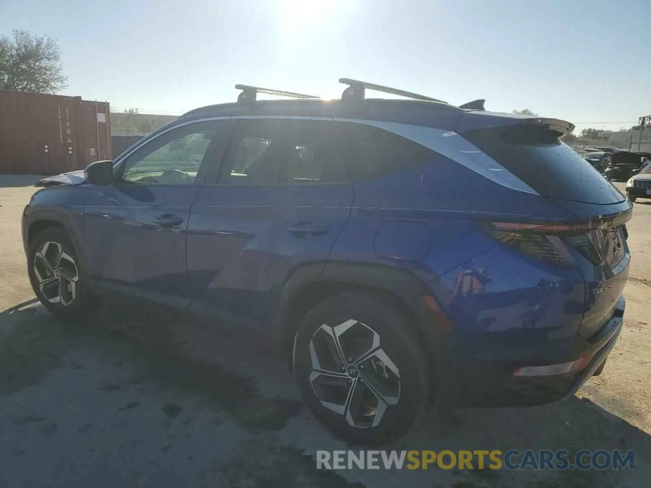 2 Photograph of a damaged car 5NMJE3AE1NH095242 HYUNDAI TUCSON 2022