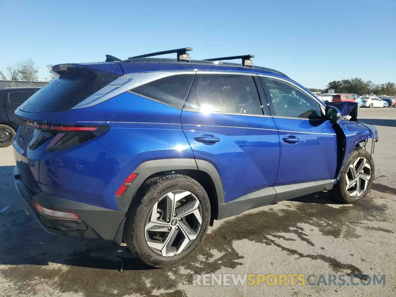 3 Photograph of a damaged car 5NMJE3AE1NH095242 HYUNDAI TUCSON 2022