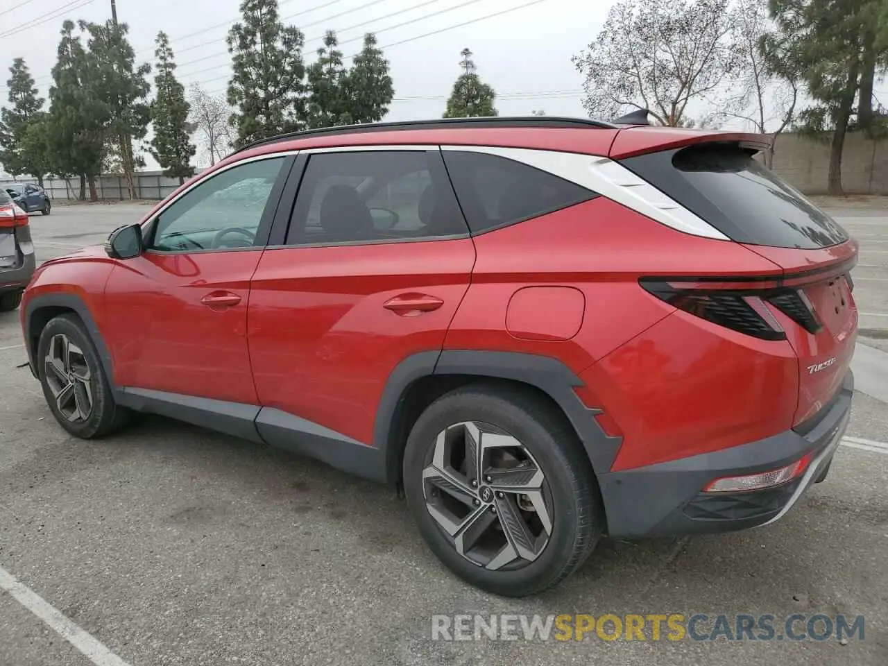 2 Photograph of a damaged car 5NMJE3AE2NH023241 HYUNDAI TUCSON 2022