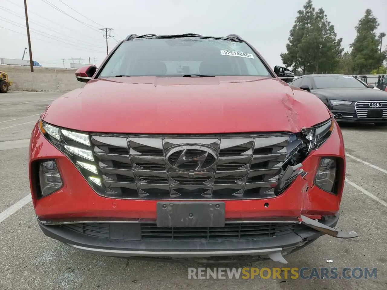 5 Photograph of a damaged car 5NMJE3AE2NH023241 HYUNDAI TUCSON 2022