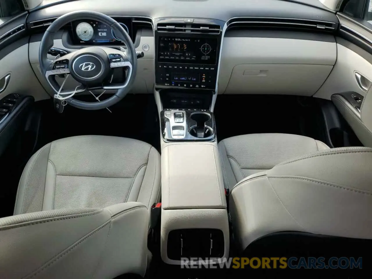 8 Photograph of a damaged car 5NMJE3AE3NH111084 HYUNDAI TUCSON 2022