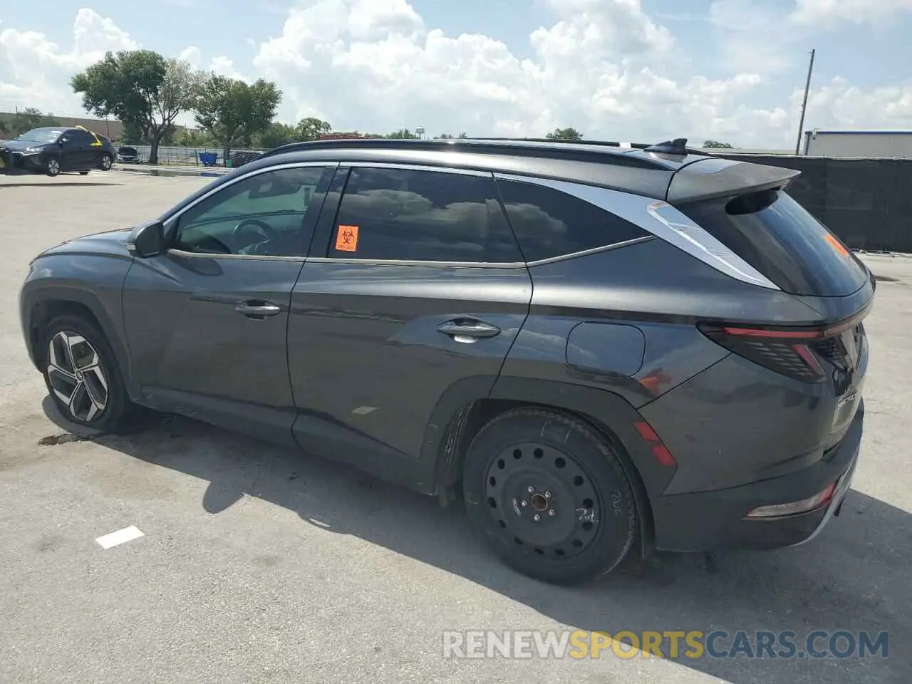 2 Photograph of a damaged car 5NMJE3AE4NH022754 HYUNDAI TUCSON 2022