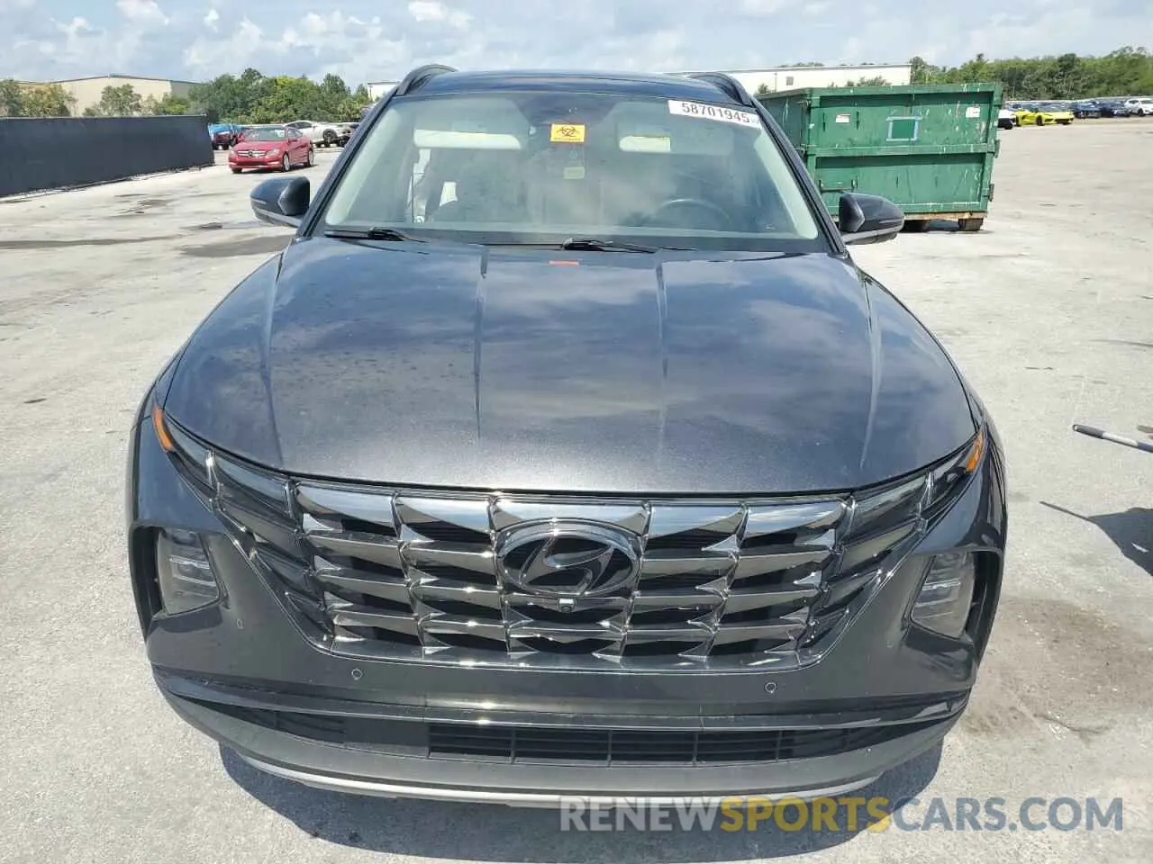 5 Photograph of a damaged car 5NMJE3AE4NH022754 HYUNDAI TUCSON 2022
