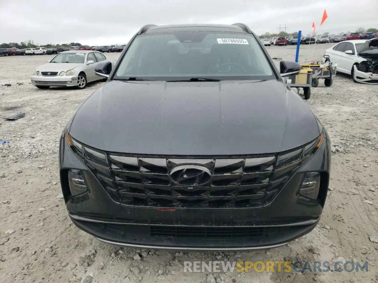 5 Photograph of a damaged car 5NMJE3AE4NH042650 HYUNDAI TUCSON 2022