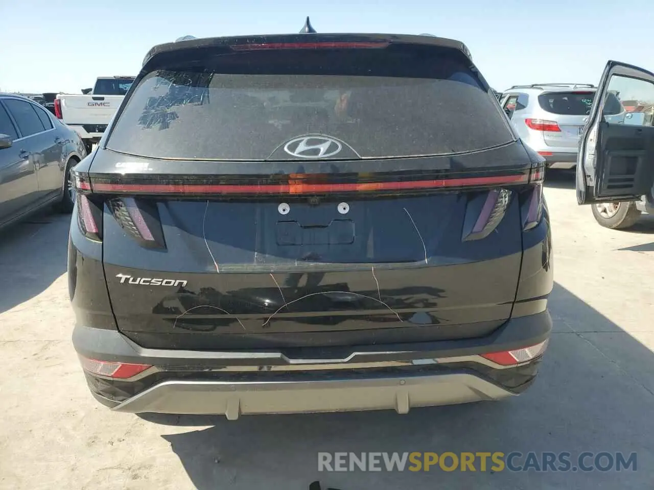 6 Photograph of a damaged car 5NMJE3AE8NH060309 HYUNDAI TUCSON 2022
