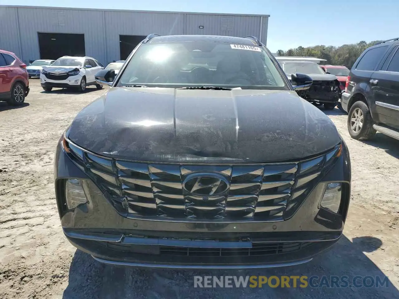 5 Photograph of a damaged car 5NMJE3AEXNH143921 HYUNDAI TUCSON 2022