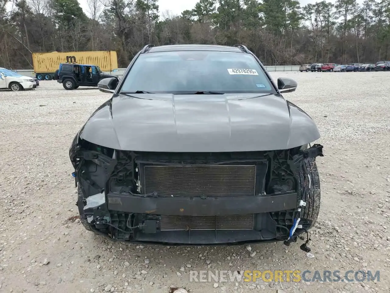 5 Photograph of a damaged car 5NMJE3AEXNH152182 HYUNDAI TUCSON 2022