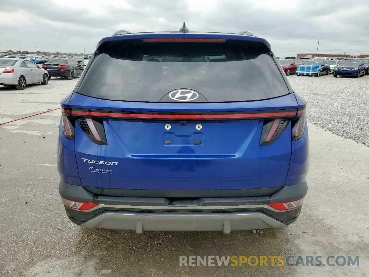 6 Photograph of a damaged car 5NMJE3AEXNH152313 HYUNDAI TUCSON 2022
