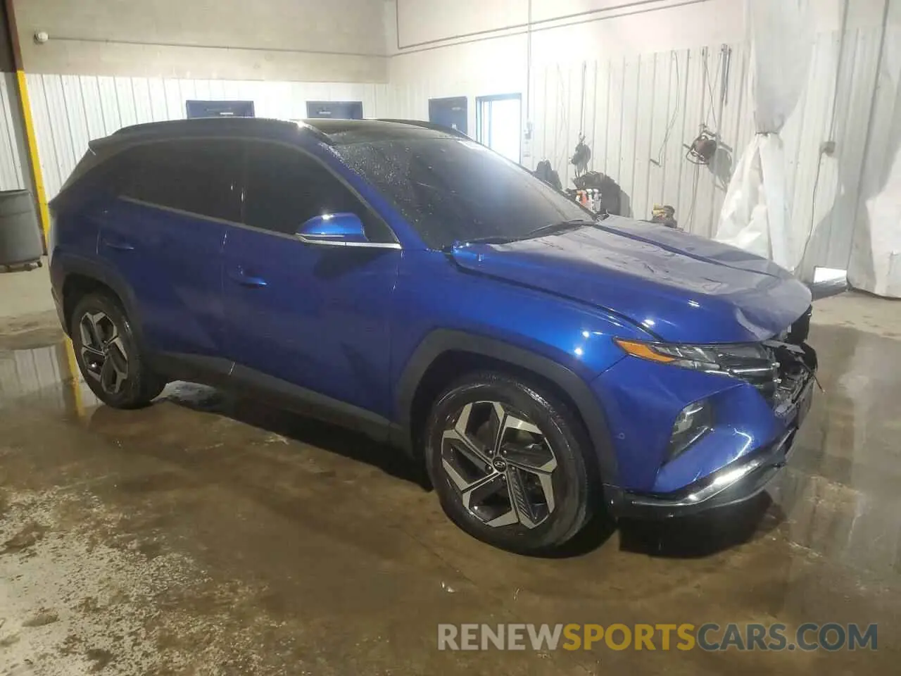 4 Photograph of a damaged car 5NMJECAE0NH054309 HYUNDAI TUCSON 2022