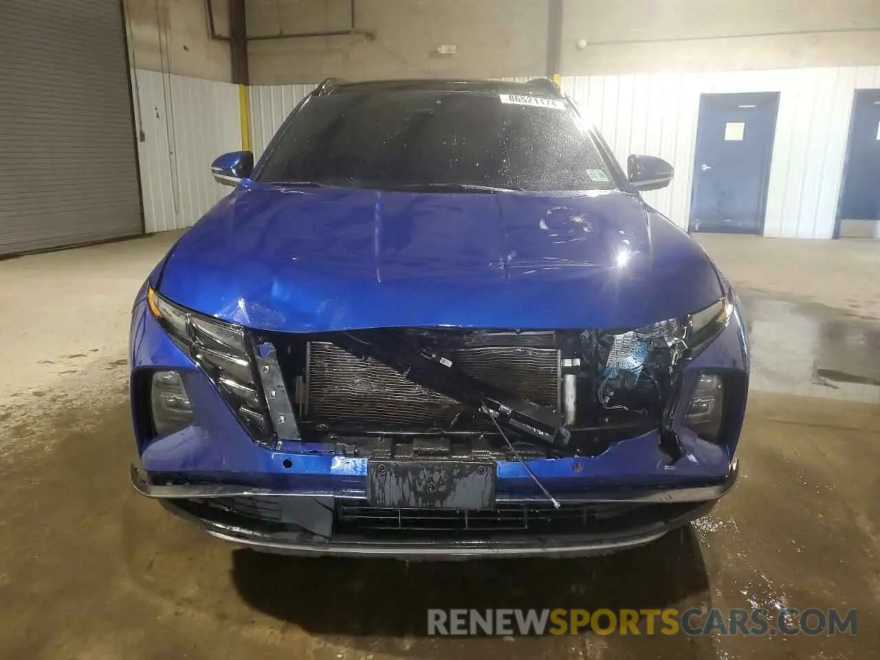 5 Photograph of a damaged car 5NMJECAE0NH054309 HYUNDAI TUCSON 2022
