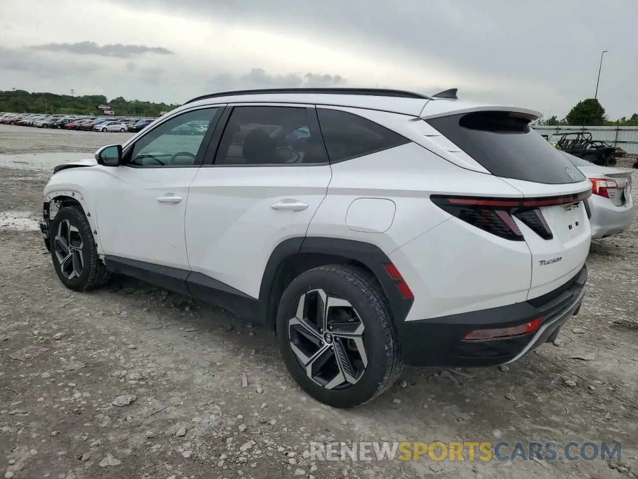 2 Photograph of a damaged car 5NMJECAE0NH062202 HYUNDAI TUCSON 2022