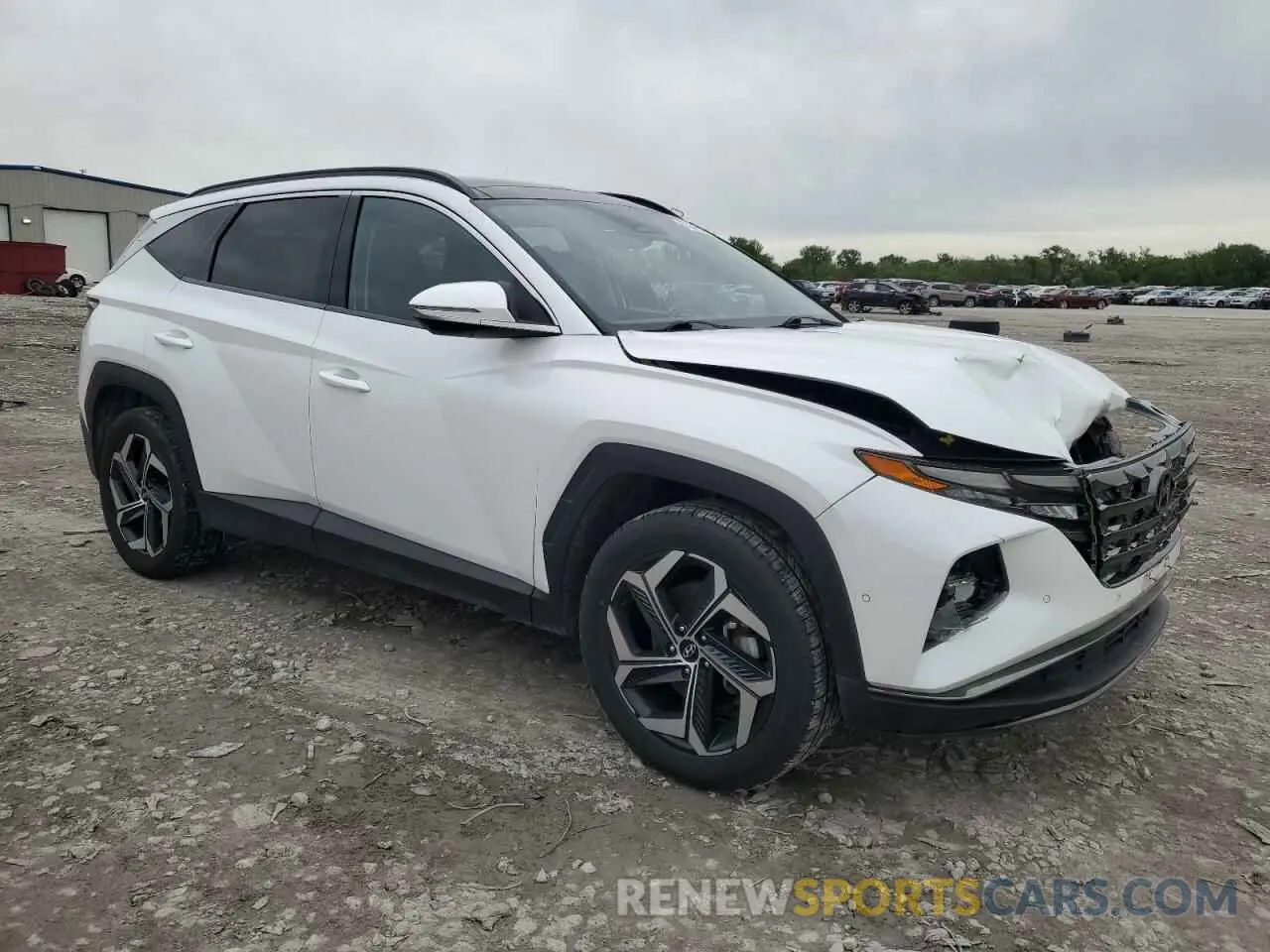 4 Photograph of a damaged car 5NMJECAE0NH062202 HYUNDAI TUCSON 2022