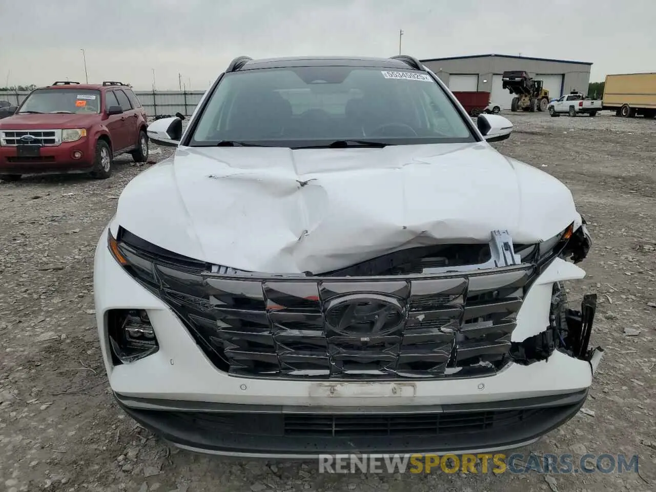 5 Photograph of a damaged car 5NMJECAE0NH062202 HYUNDAI TUCSON 2022