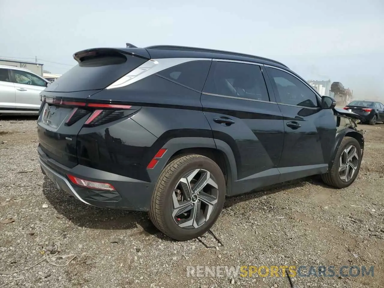 3 Photograph of a damaged car 5NMJECAE1NH033744 HYUNDAI TUCSON 2022