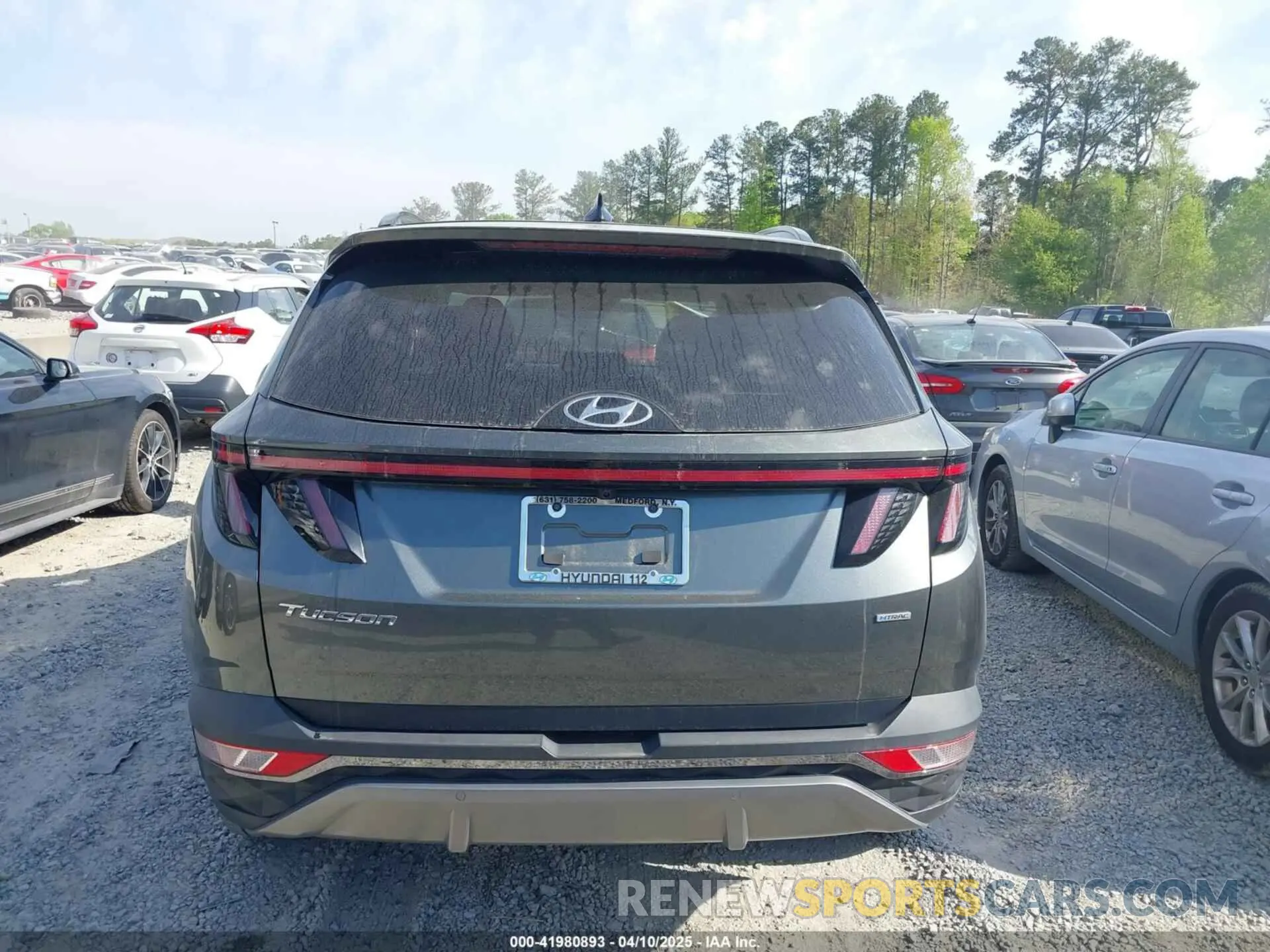 16 Photograph of a damaged car 5NMJECAE1NH096892 HYUNDAI TUCSON 2022