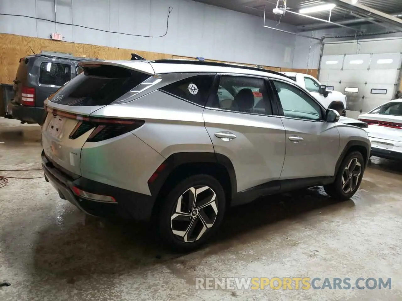 3 Photograph of a damaged car 5NMJECAE1NH101704 HYUNDAI TUCSON 2022