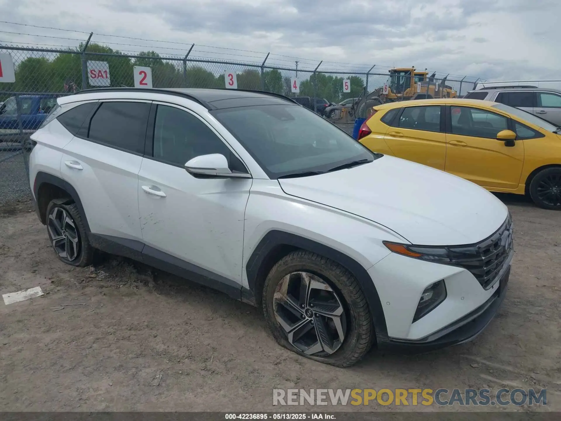 1 Photograph of a damaged car 5NMJECAE2NH103526 HYUNDAI TUCSON 2022