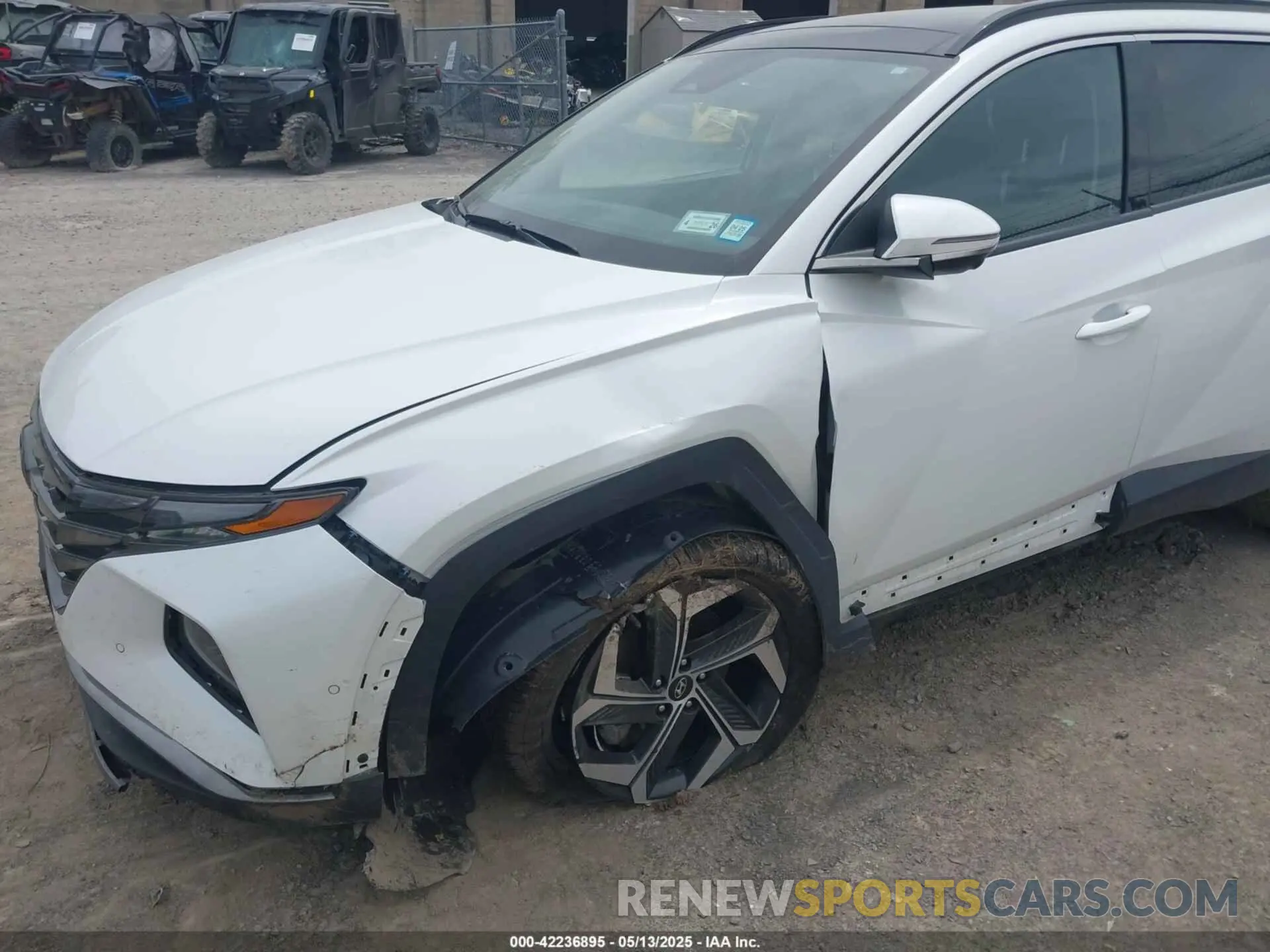 6 Photograph of a damaged car 5NMJECAE2NH103526 HYUNDAI TUCSON 2022