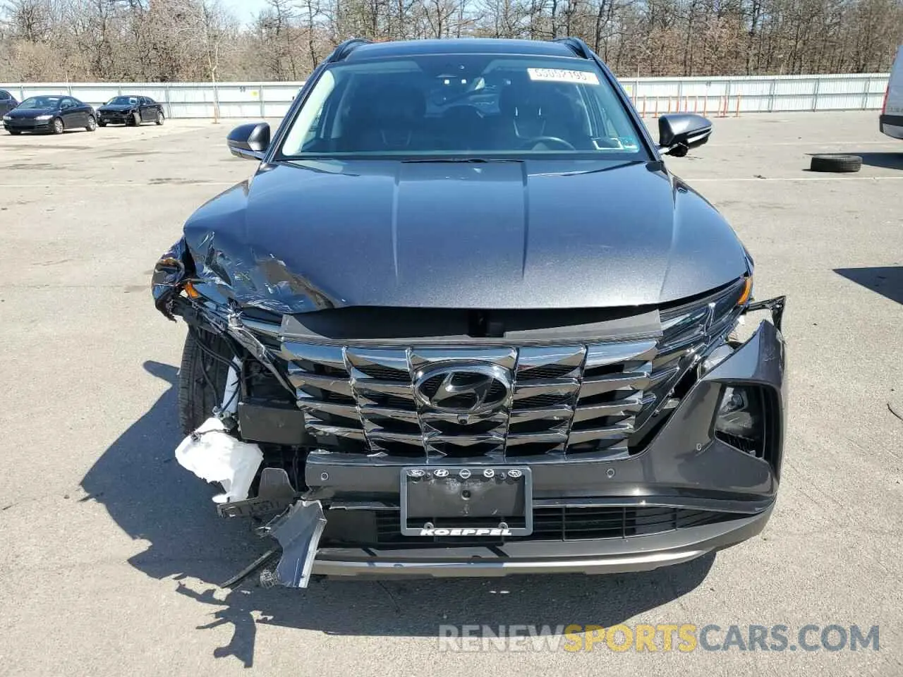 5 Photograph of a damaged car 5NMJECAE3NH122747 HYUNDAI TUCSON 2022