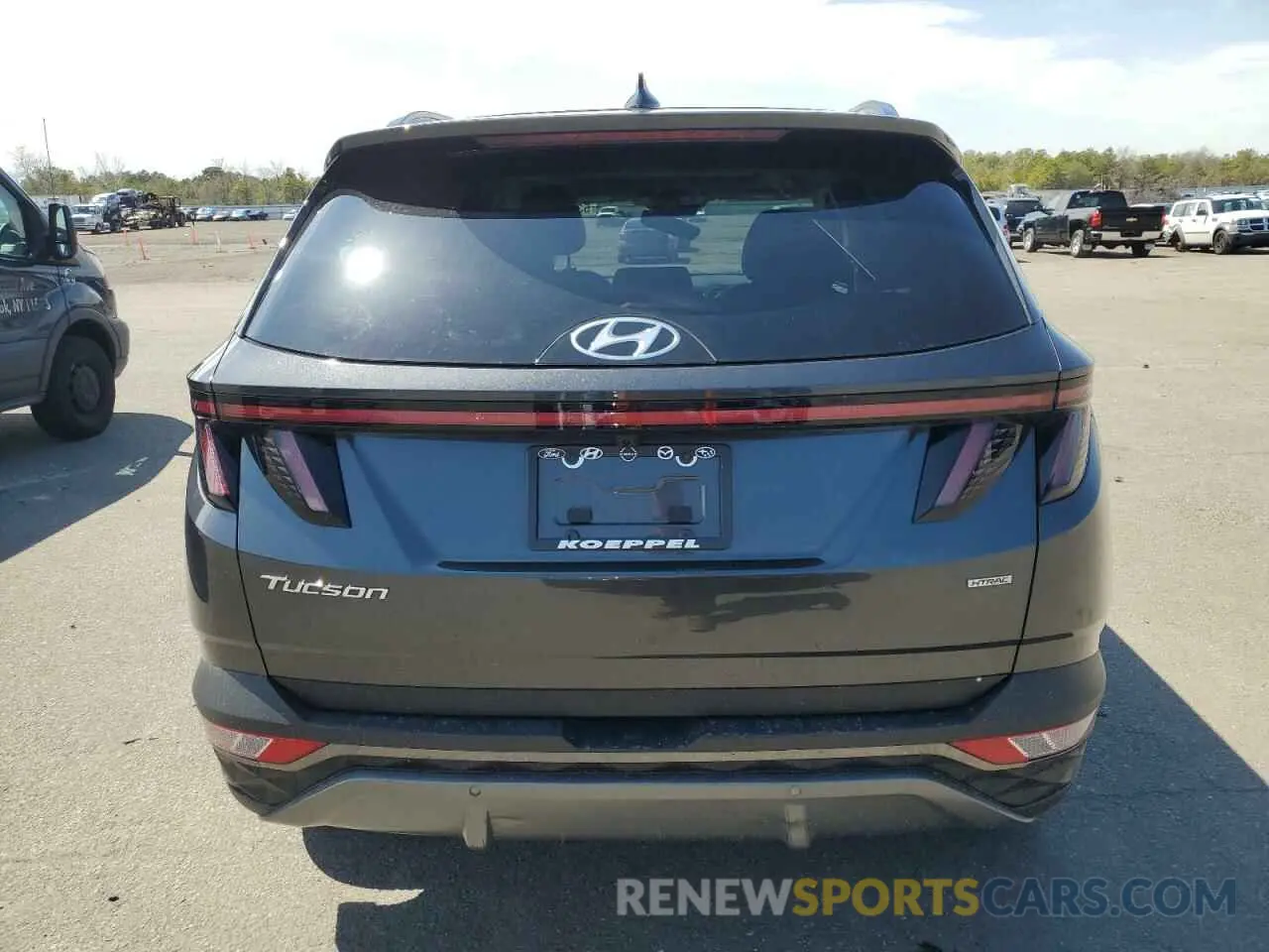 6 Photograph of a damaged car 5NMJECAE3NH122747 HYUNDAI TUCSON 2022