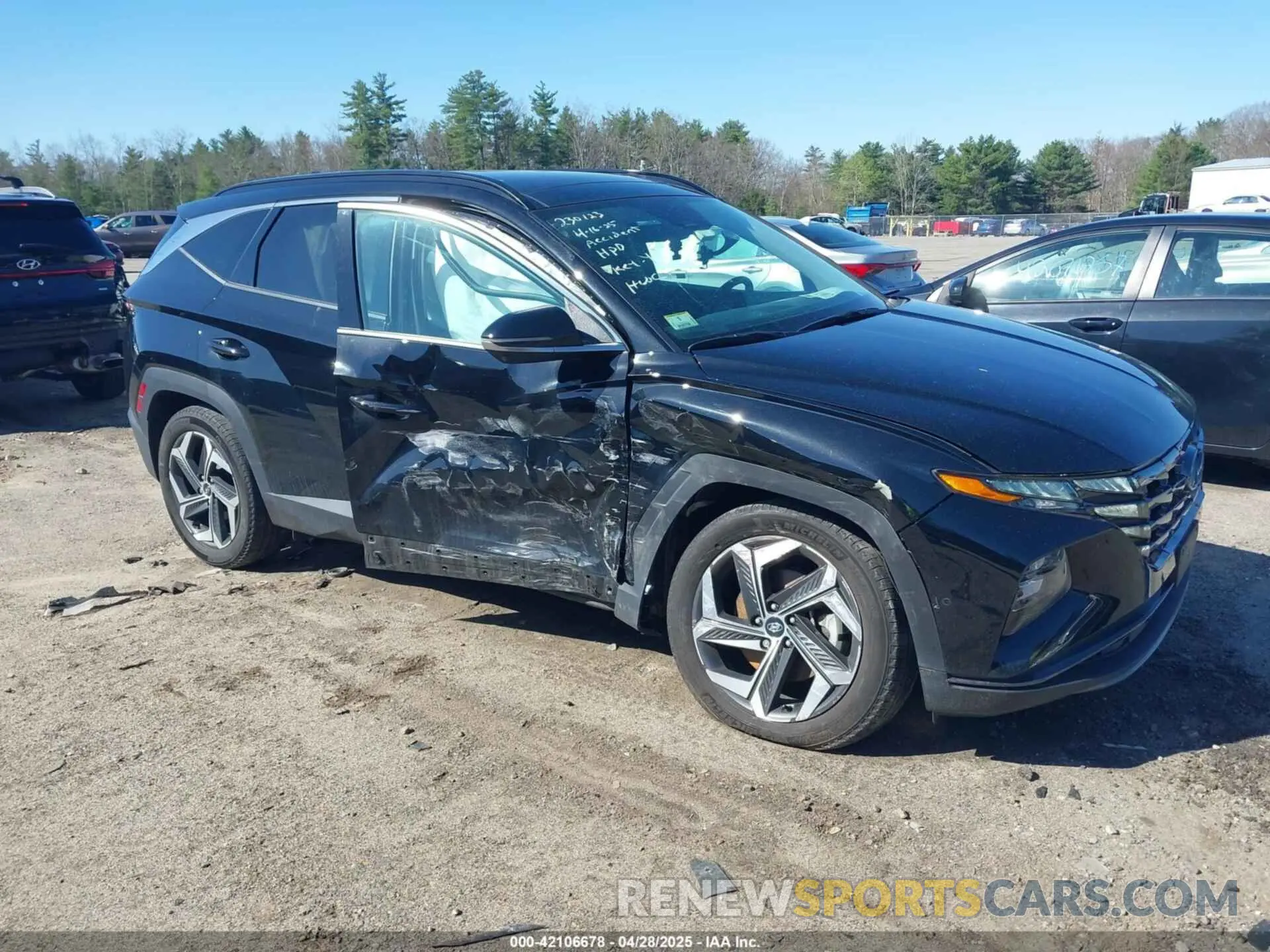 6 Photograph of a damaged car 5NMJECAE3NH143162 HYUNDAI TUCSON 2022
