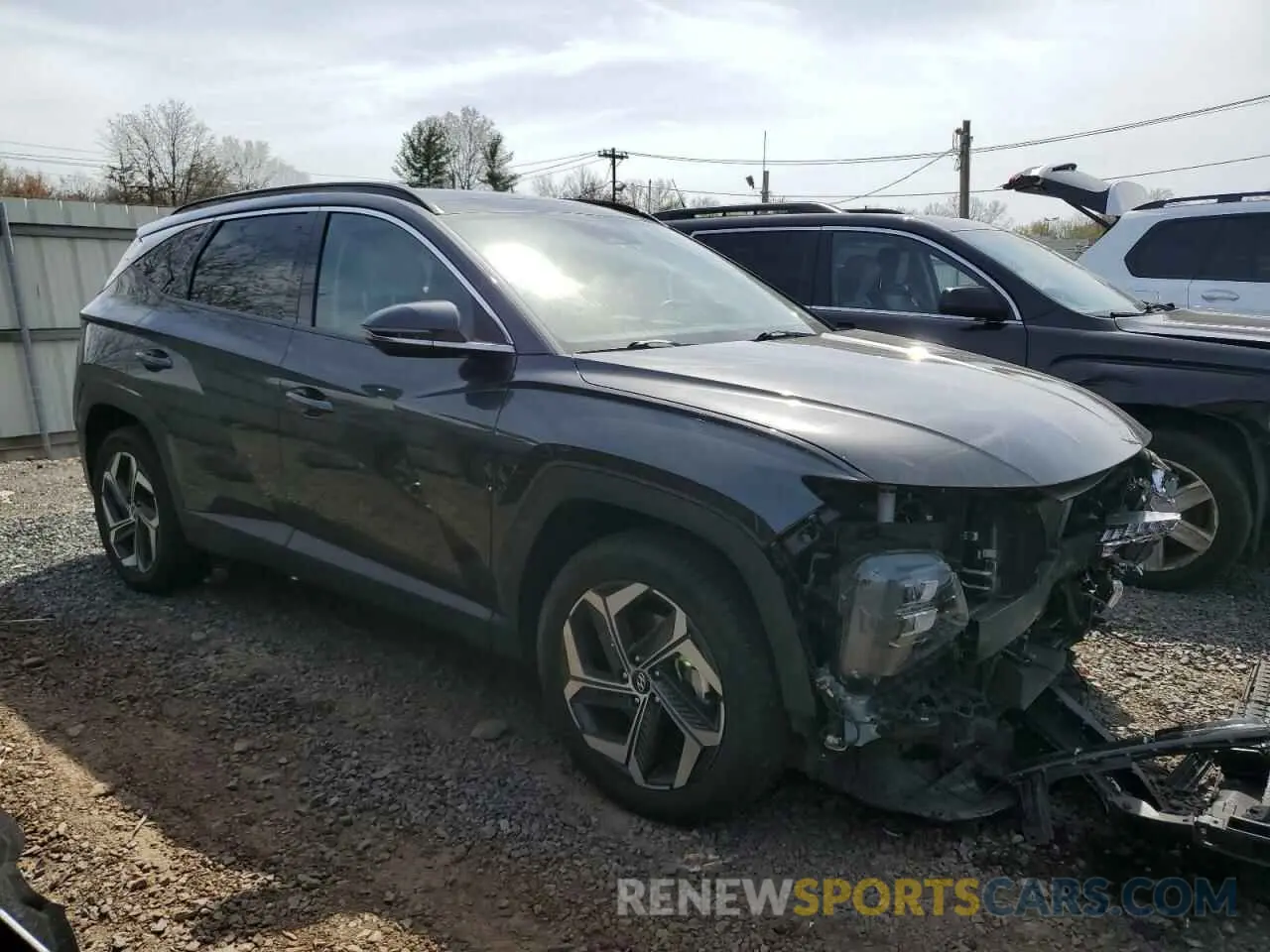 4 Photograph of a damaged car 5NMJECAE4NH040462 HYUNDAI TUCSON 2022