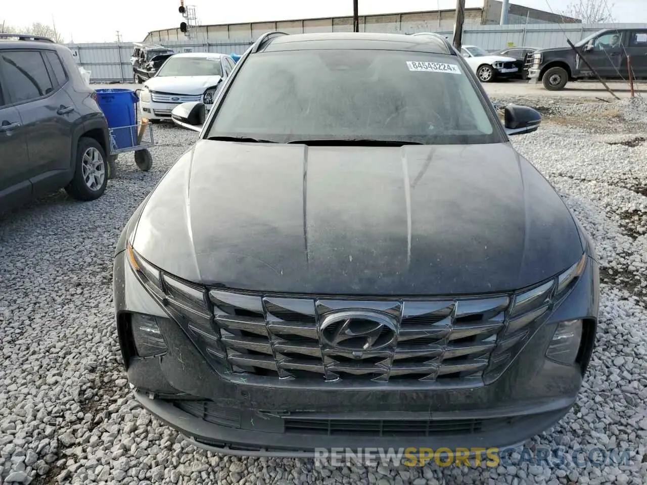 5 Photograph of a damaged car 5NMJECAE4NH139508 HYUNDAI TUCSON 2022