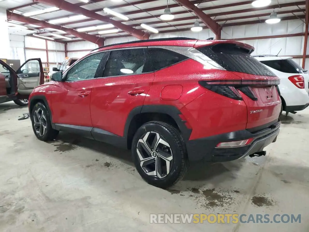 2 Photograph of a damaged car 5NMJECAE5NH074166 HYUNDAI TUCSON 2022