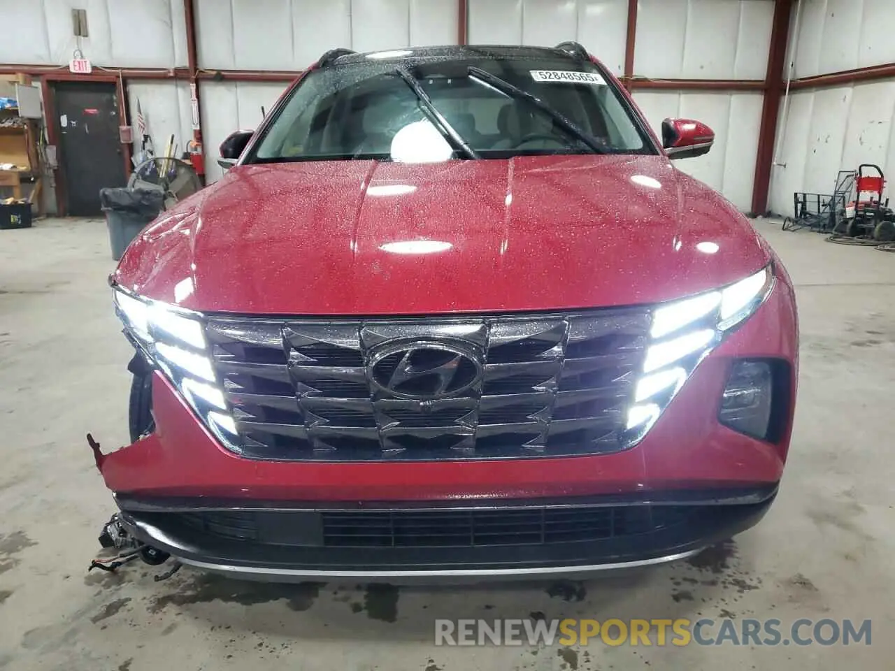 5 Photograph of a damaged car 5NMJECAE5NH074166 HYUNDAI TUCSON 2022