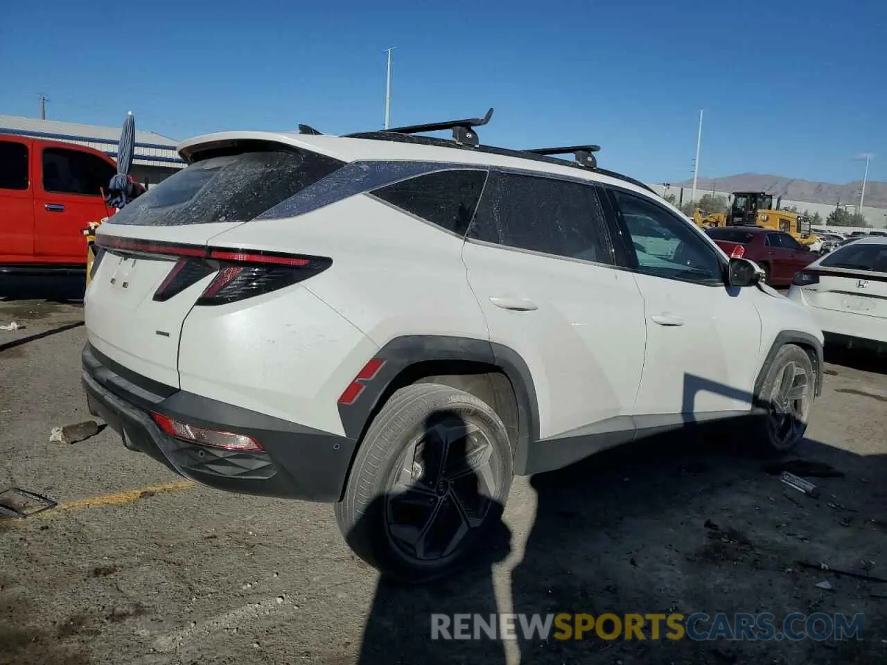 3 Photograph of a damaged car 5NMJECAE5NH103875 HYUNDAI TUCSON 2022