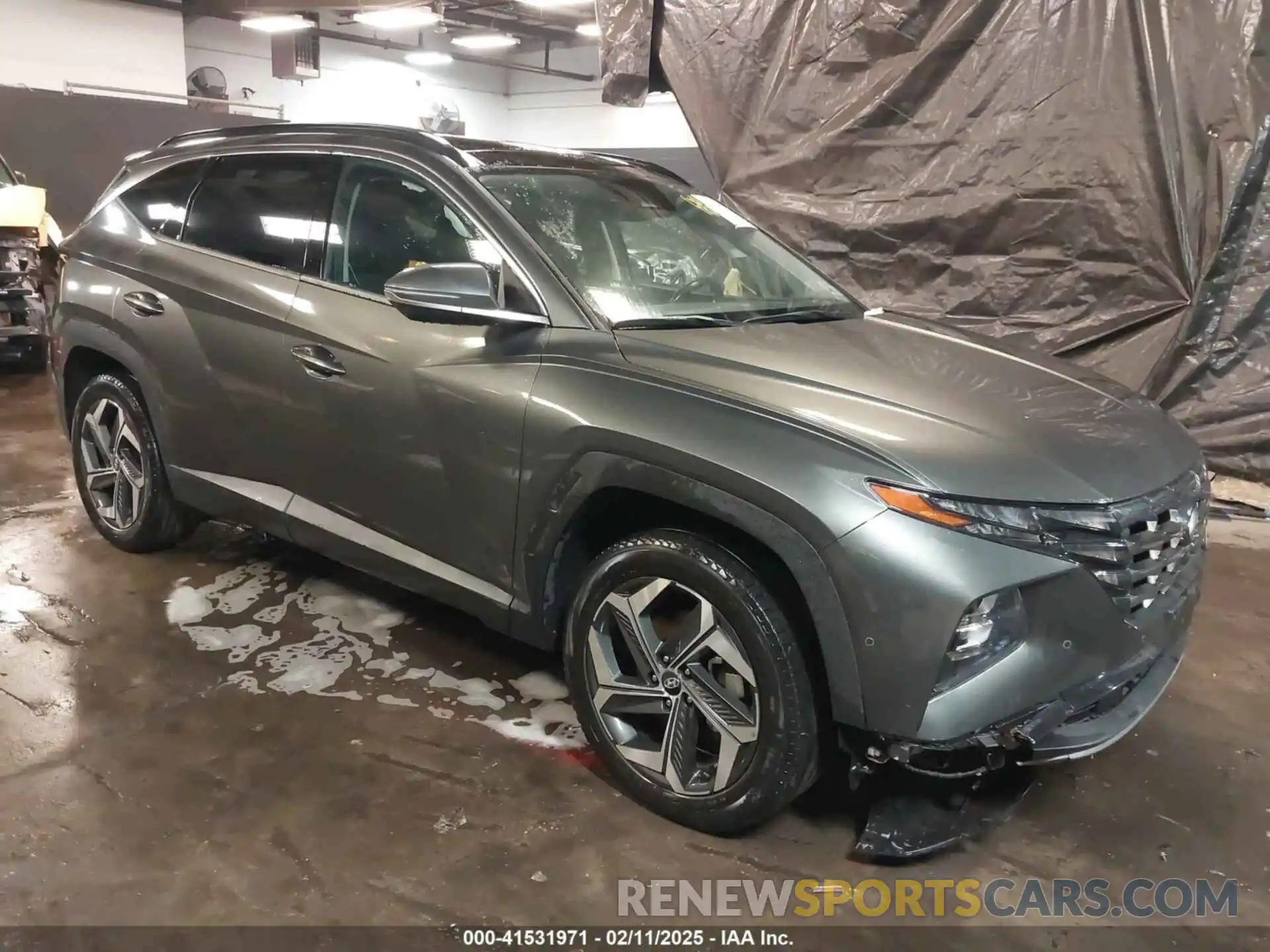 1 Photograph of a damaged car 5NMJECAE6NH011464 HYUNDAI TUCSON 2022