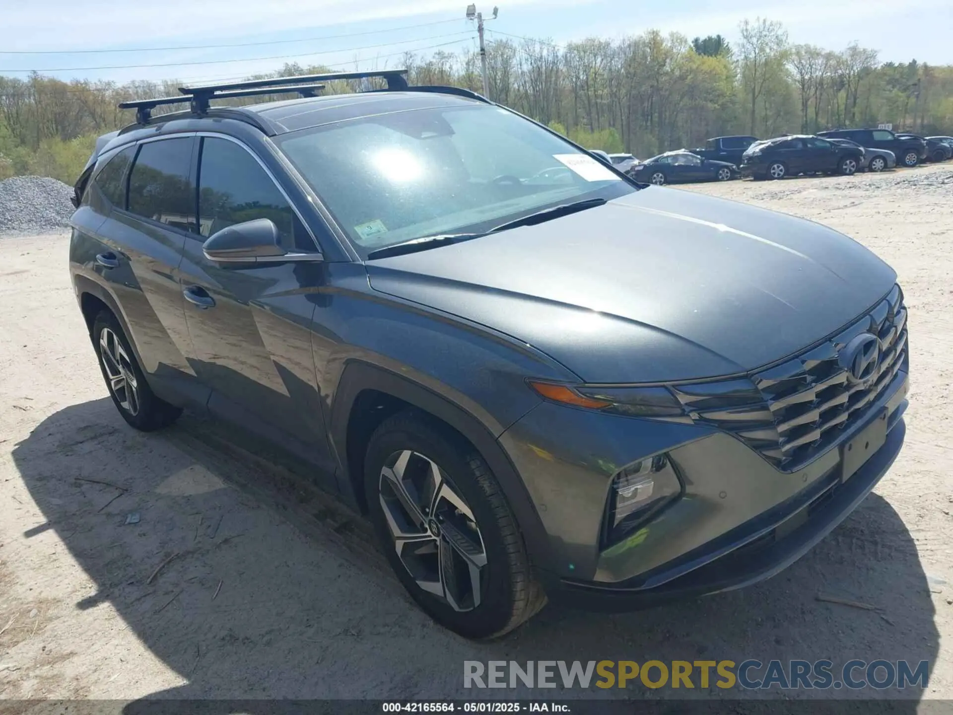 1 Photograph of a damaged car 5NMJECAE6NH156892 HYUNDAI TUCSON 2022
