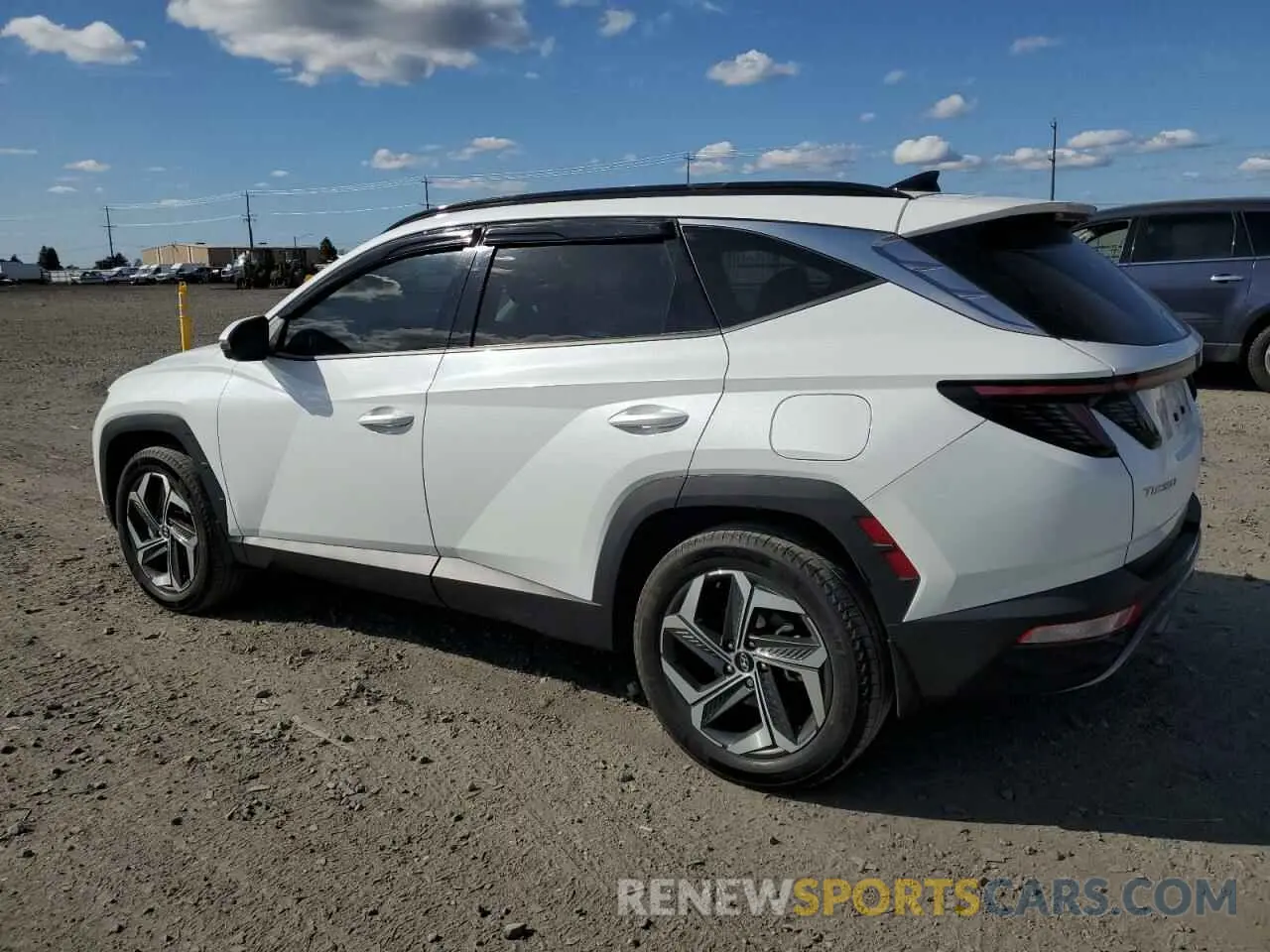 2 Photograph of a damaged car 5NMJECAE6NH161199 HYUNDAI TUCSON 2022