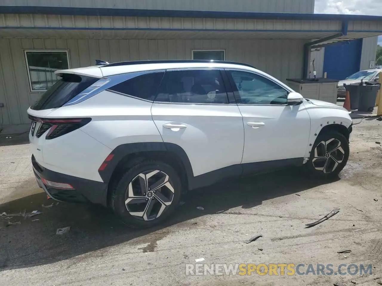 3 Photograph of a damaged car 5NMJECAE8NH055644 HYUNDAI TUCSON 2022