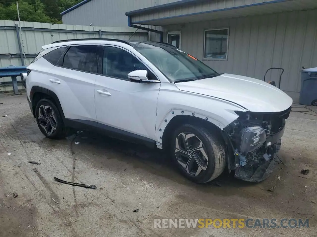 4 Photograph of a damaged car 5NMJECAE8NH055644 HYUNDAI TUCSON 2022