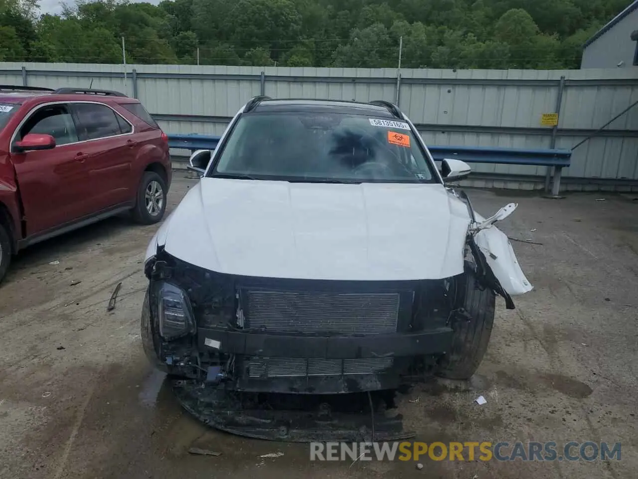 5 Photograph of a damaged car 5NMJECAE8NH055644 HYUNDAI TUCSON 2022