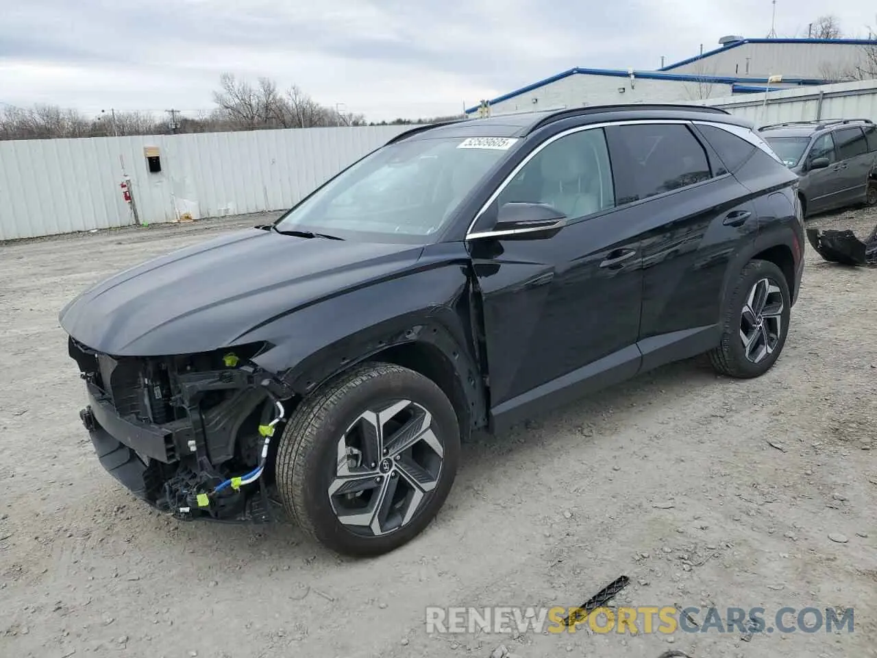 1 Photograph of a damaged car 5NMJECAE8NH105698 HYUNDAI TUCSON 2022