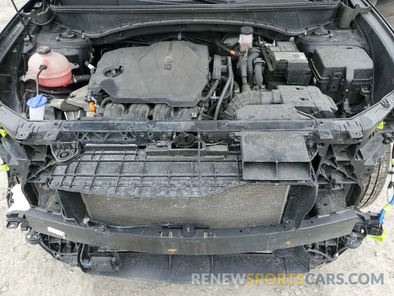 12 Photograph of a damaged car 5NMJECAE8NH105698 HYUNDAI TUCSON 2022