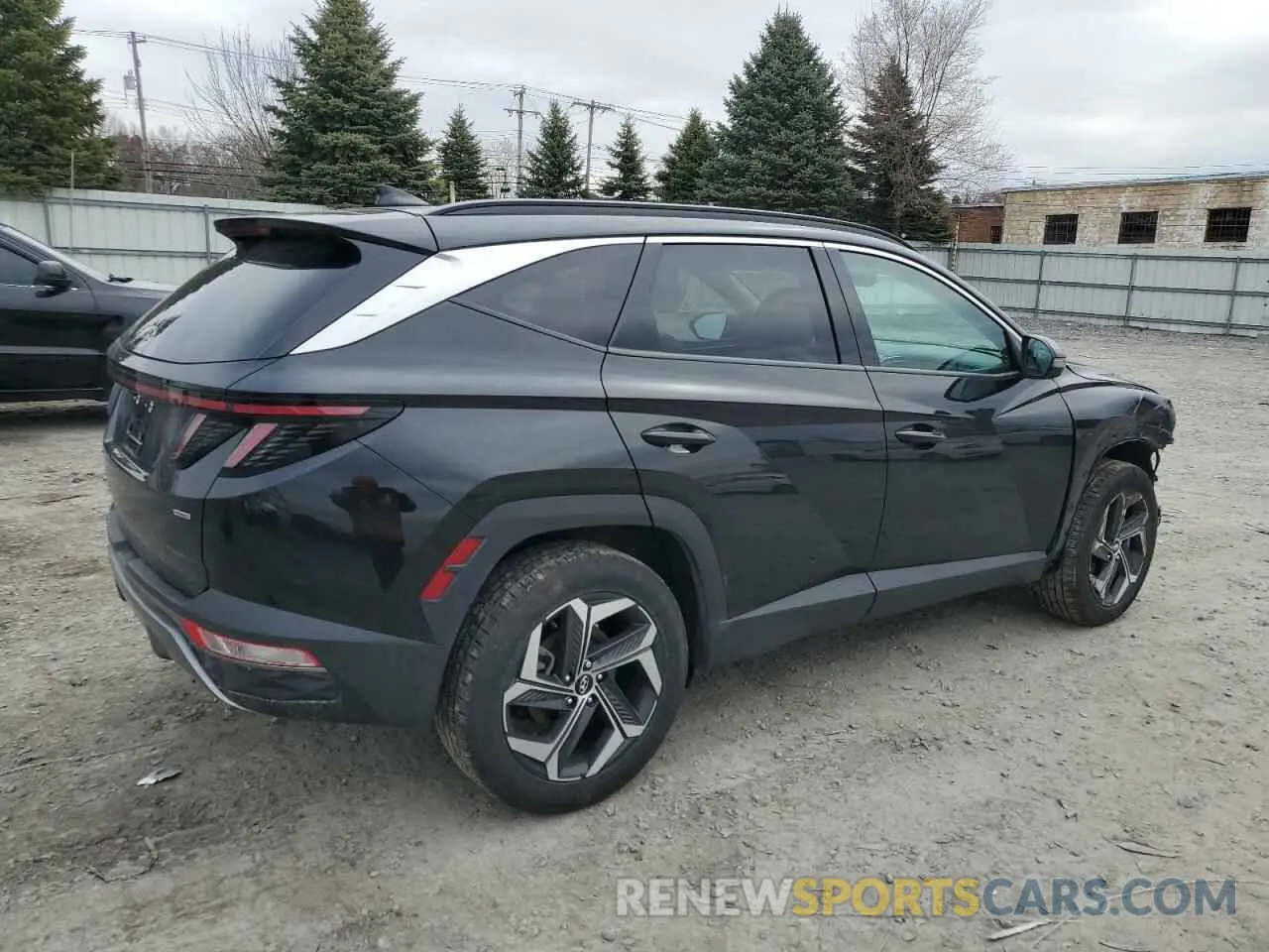 3 Photograph of a damaged car 5NMJECAE8NH105698 HYUNDAI TUCSON 2022