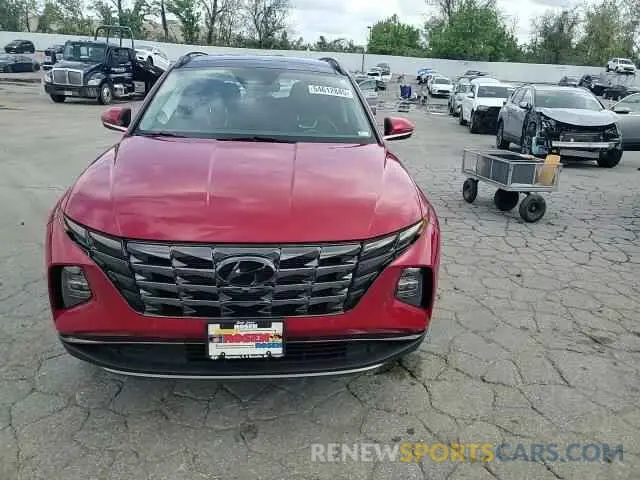 14 Photograph of a damaged car 5NMJECAE8NH130861 HYUNDAI TUCSON 2022