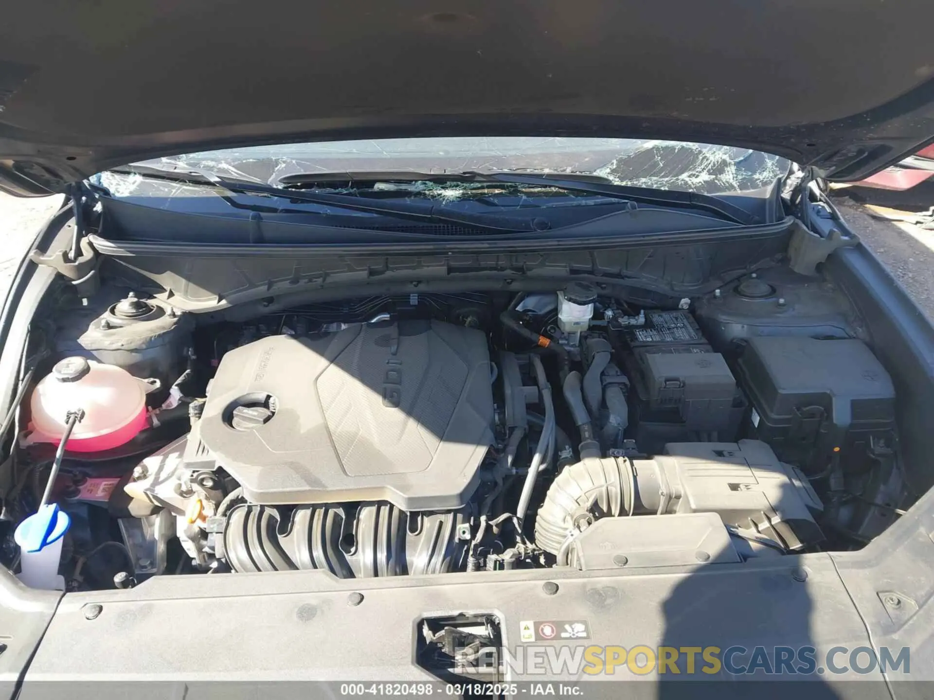 10 Photograph of a damaged car 5NMJECAE8NH146705 HYUNDAI TUCSON 2022