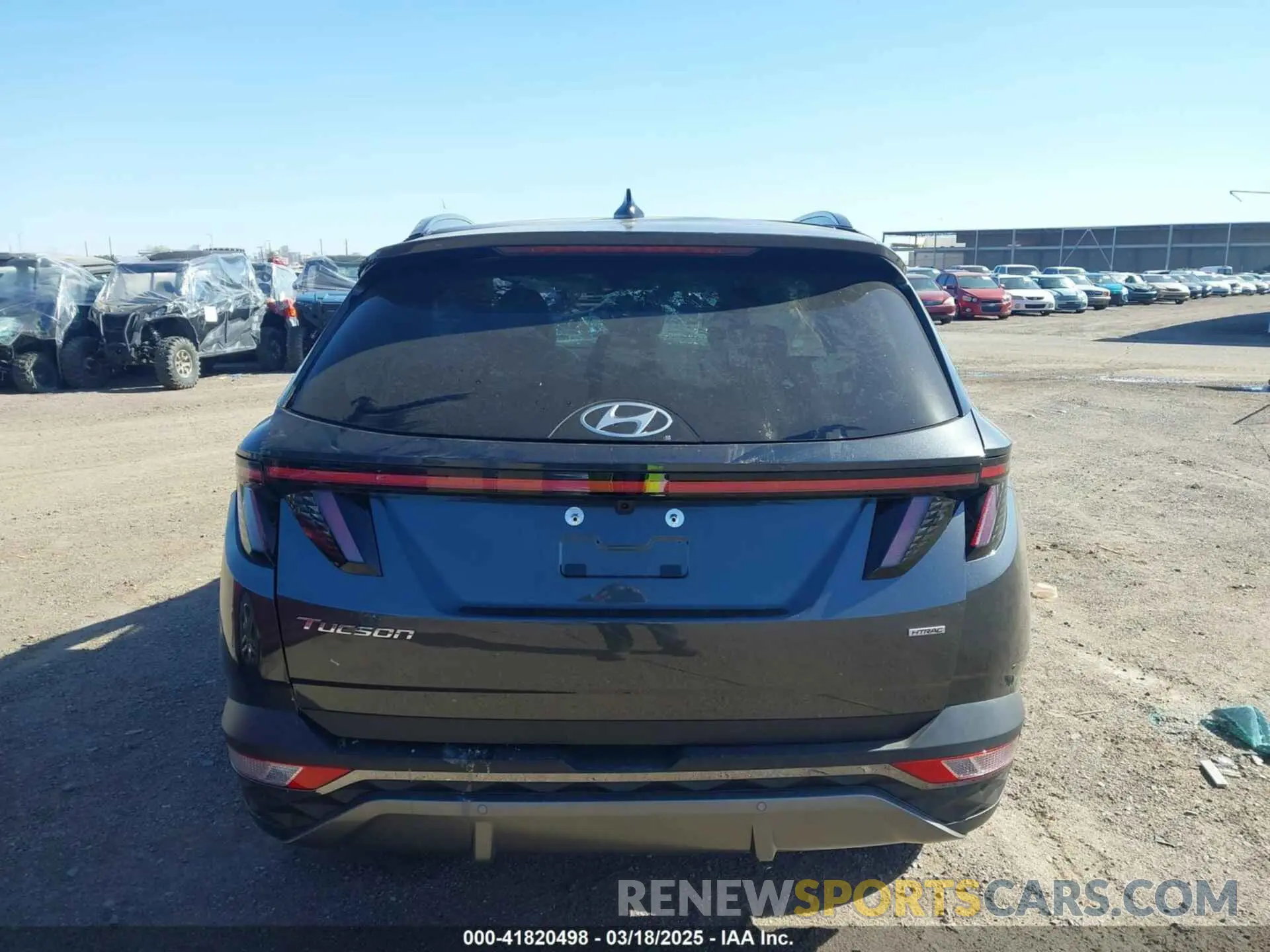 15 Photograph of a damaged car 5NMJECAE8NH146705 HYUNDAI TUCSON 2022