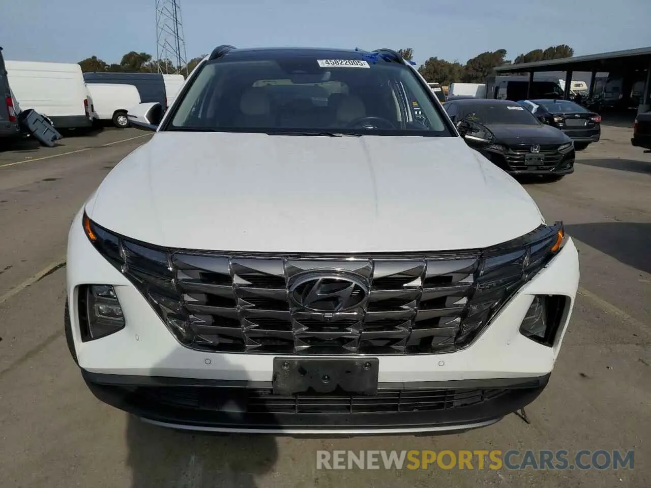 5 Photograph of a damaged car 5NMJECAE9NH061114 HYUNDAI TUCSON 2022