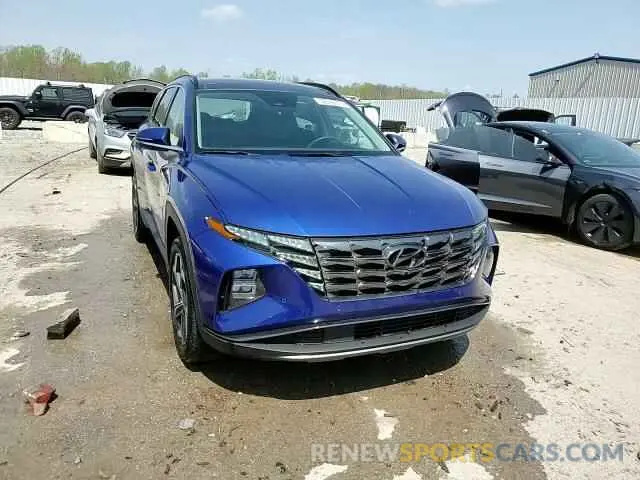 14 Photograph of a damaged car 5NMJECAE9NH105323 HYUNDAI TUCSON 2022