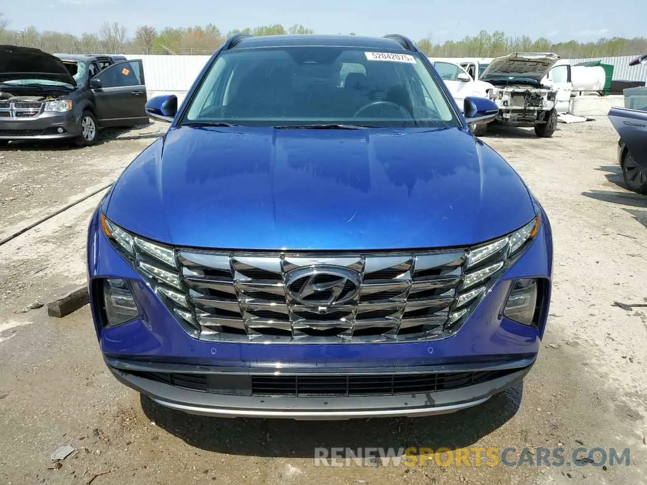 5 Photograph of a damaged car 5NMJECAE9NH105323 HYUNDAI TUCSON 2022