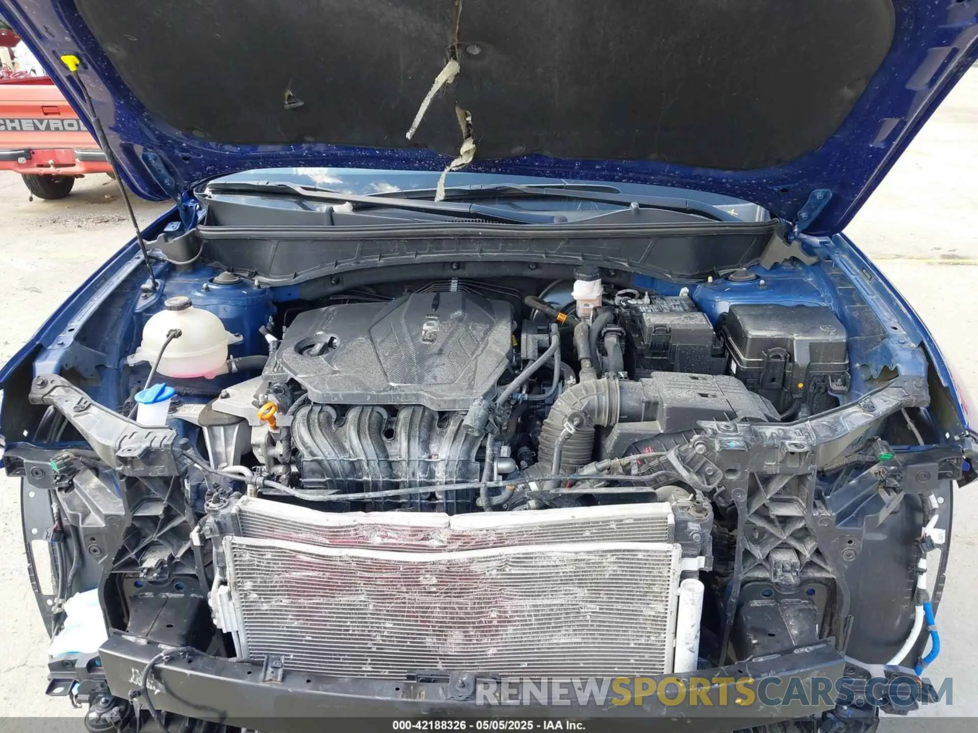10 Photograph of a damaged car 5NMJECAE9NH106021 HYUNDAI TUCSON 2022